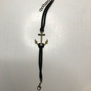 Nautical Anchor Rope Bracelet